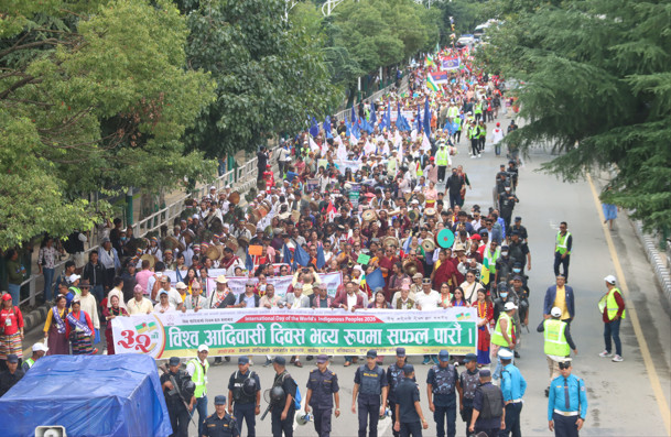 तस्बिरमा विश्व आदिवासी दिवस